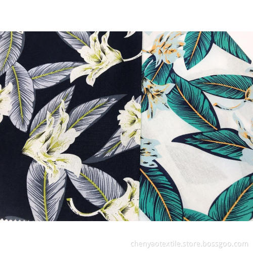 Simple and Atmospheric Cotton Linen Printed Fabric